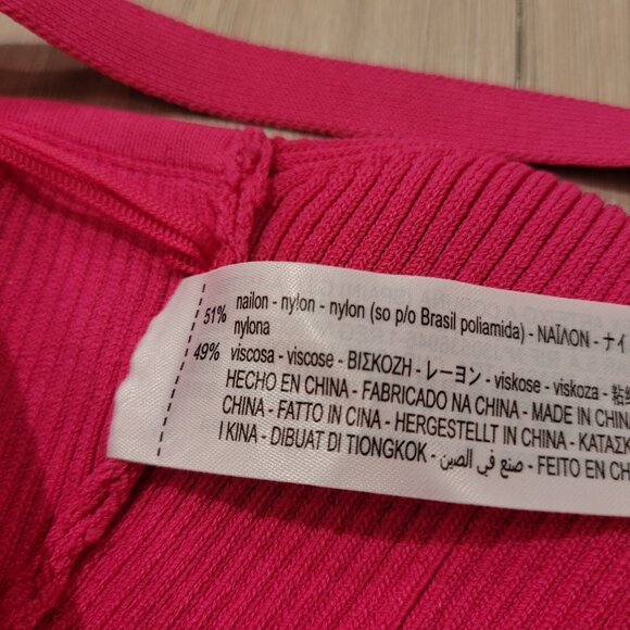 NWT ZARA | Knit Ribbed Bra Crop Tank Top | Sz. S - Picture 4 of 5